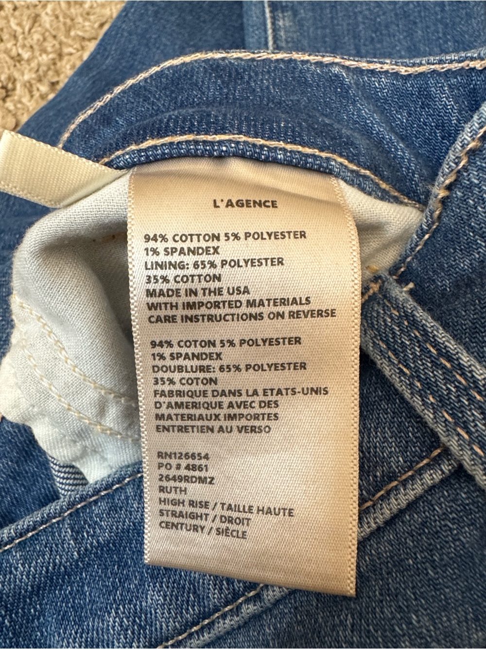 L’AGENCE RUTH JEANS - Picture 8 of 8